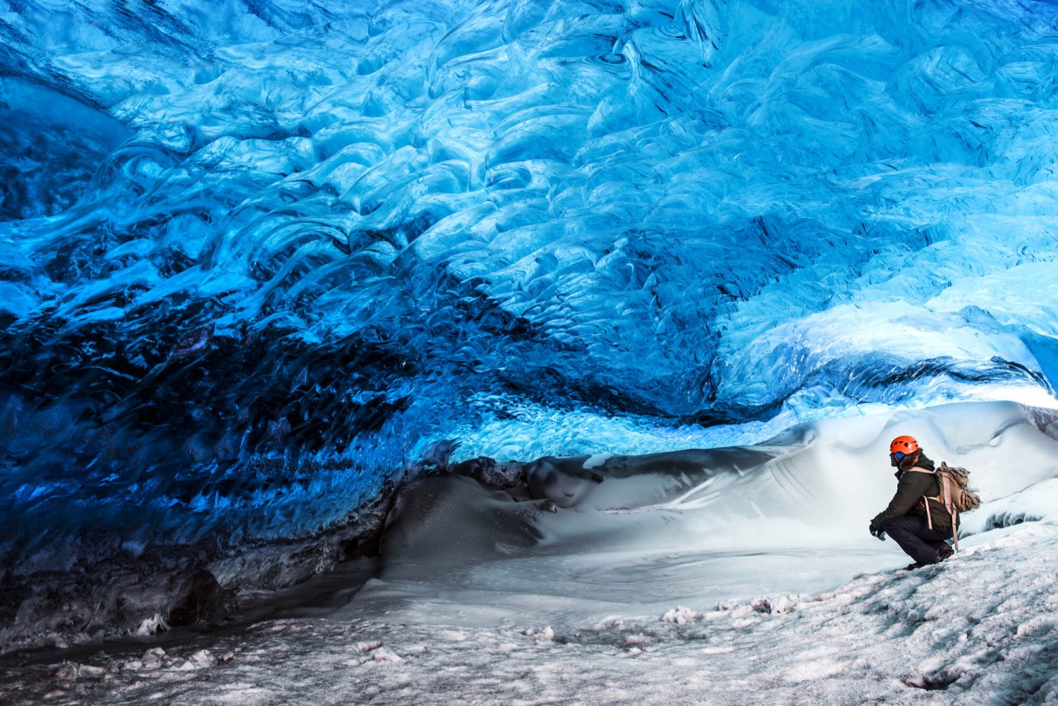 iceland cave trip