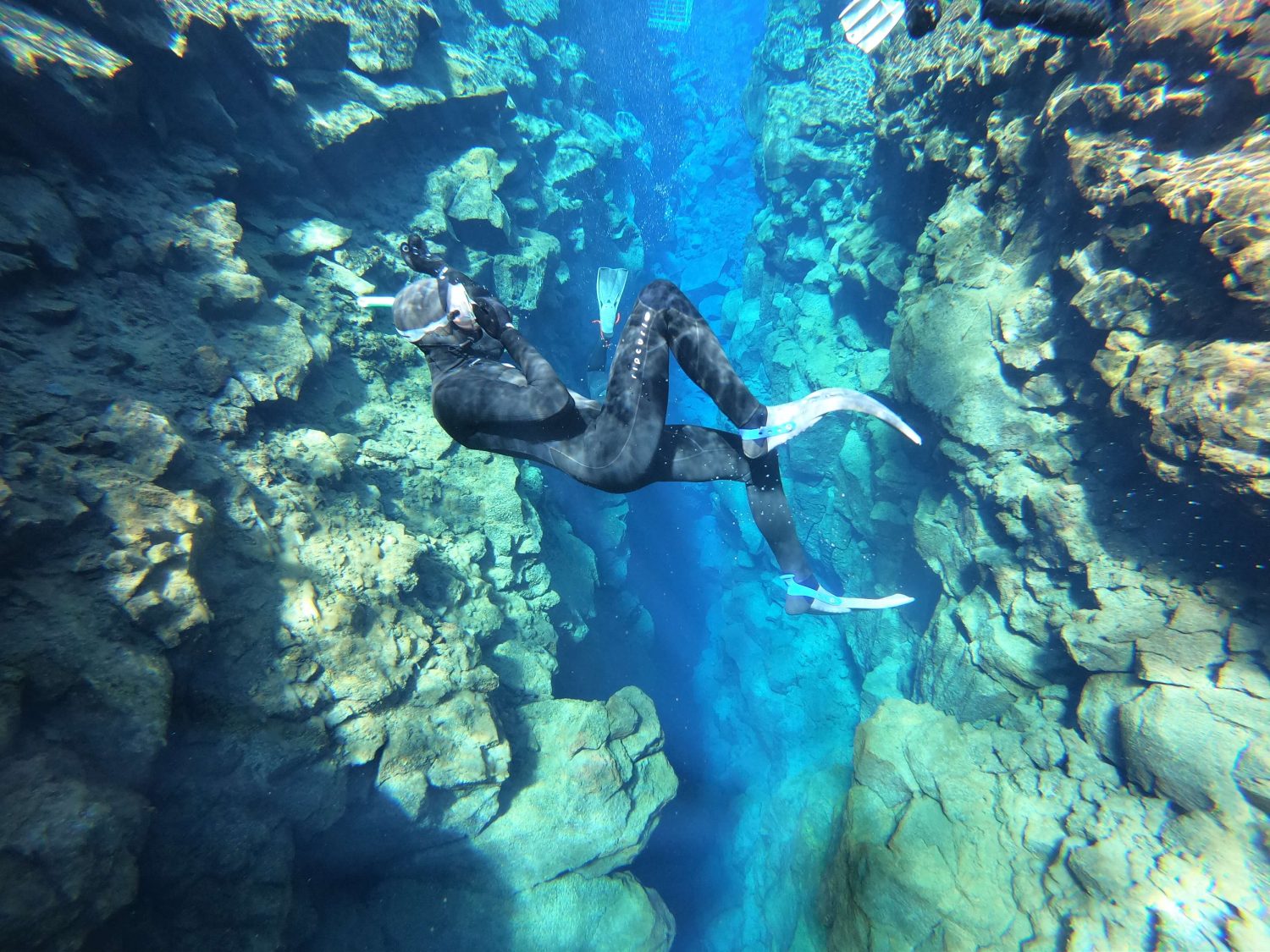 Wetsuit Snorkeling in Silfra